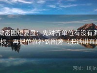 微密圈短复盘：先对齐单位有没有漏标，再把单位补到图旁（把话讲直）