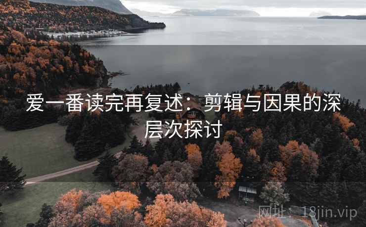 爱一番读完再复述：剪辑与因果的深层次探讨